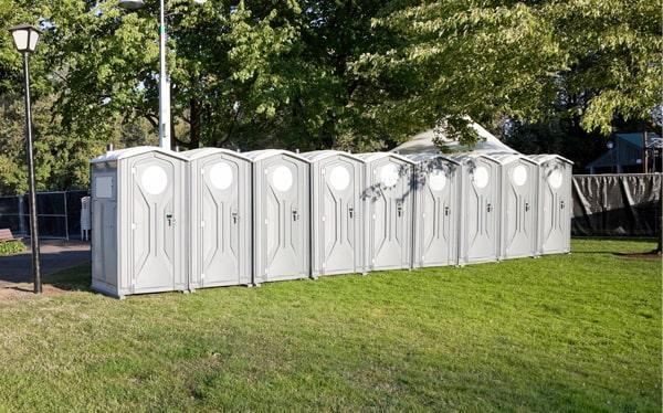 our team regularly cleans and services the special event porta potties to ensure they are clean and hygienic throughout the event